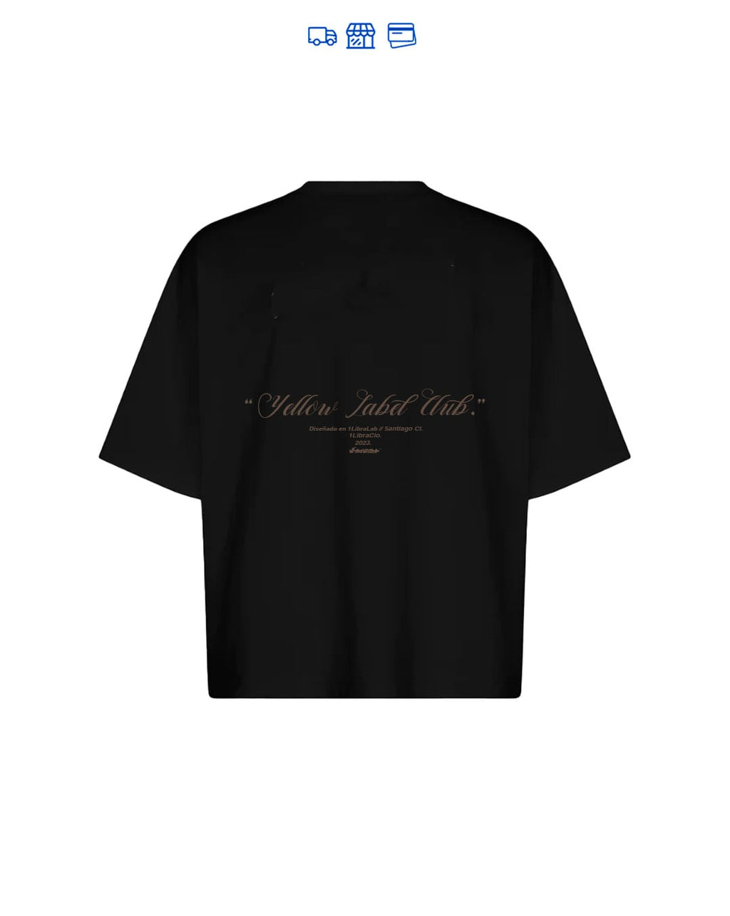 "YELLOW LABEL COMPANY M" // BOXYFIT TEES