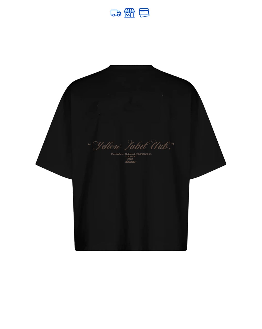 "YELLOW LABEL COMPANY M" // BOXYFIT TEES