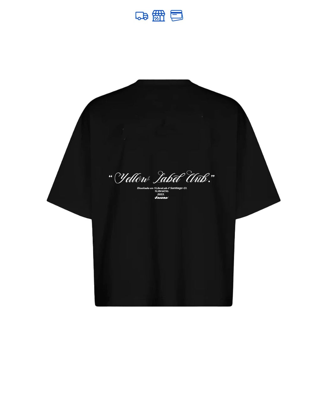 "YELLOW LABEL COMPANY B" // BOXYFIT TEES