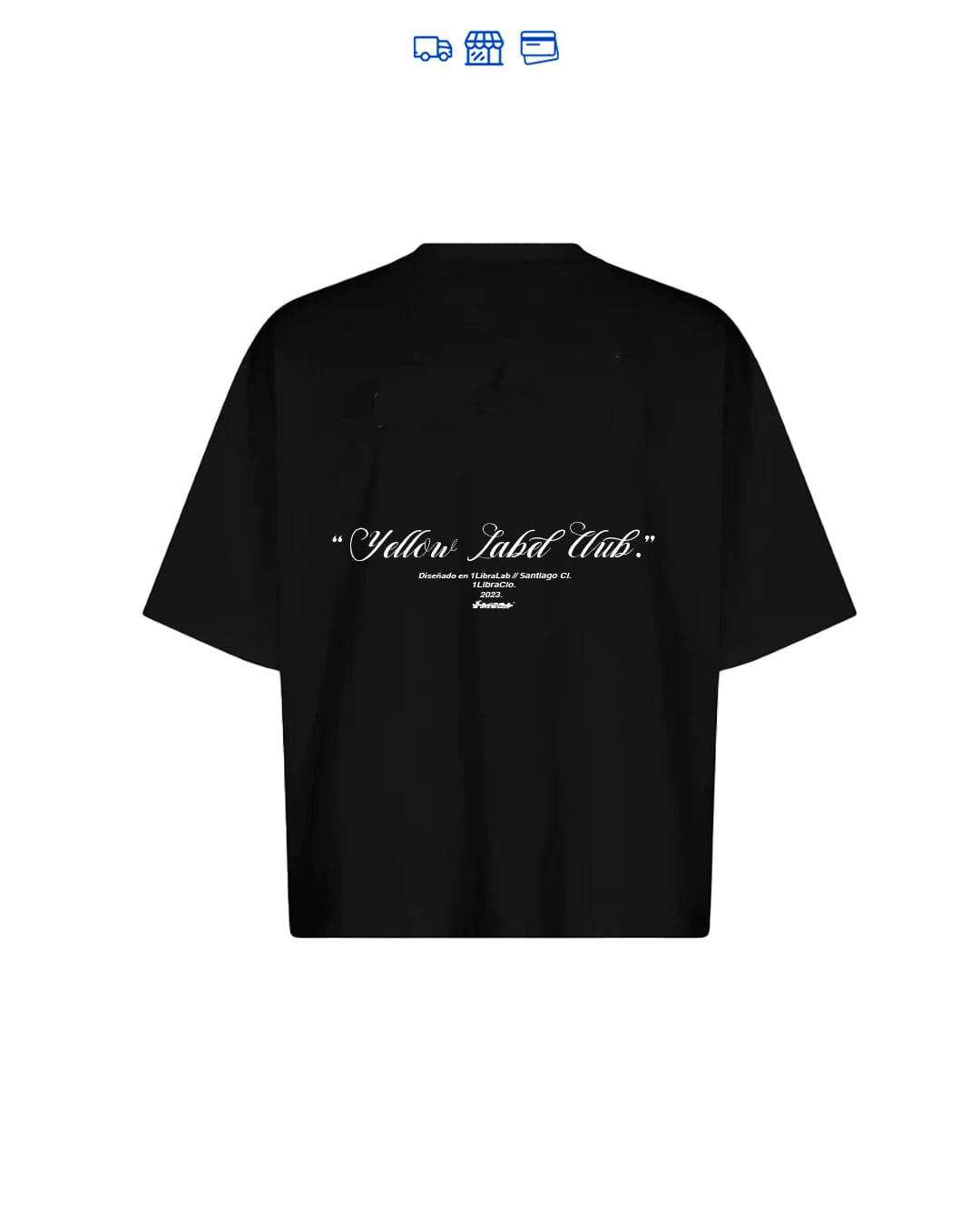 "YELLOW LABEL COMPANY B" // BOXYFIT TEES