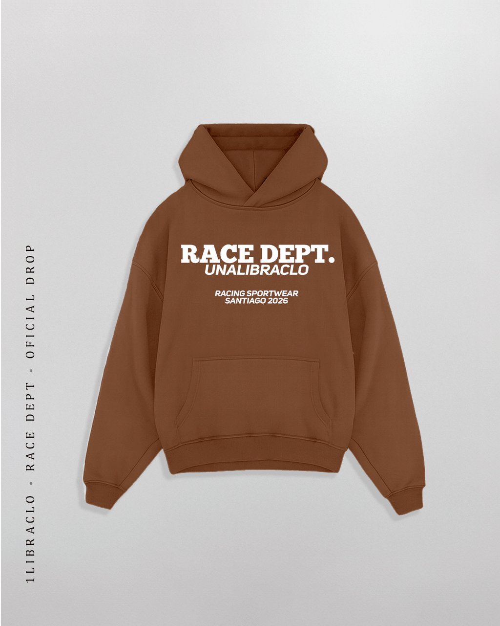 RACE DEPT. CLASIC FONT // OVERSIZED HOODIE