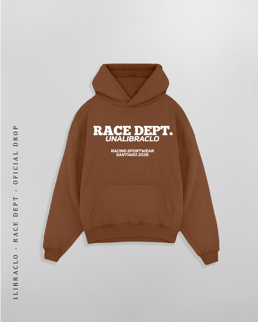 RACE DEPT. CLASIC FONT // OVERSIZED HOODIE