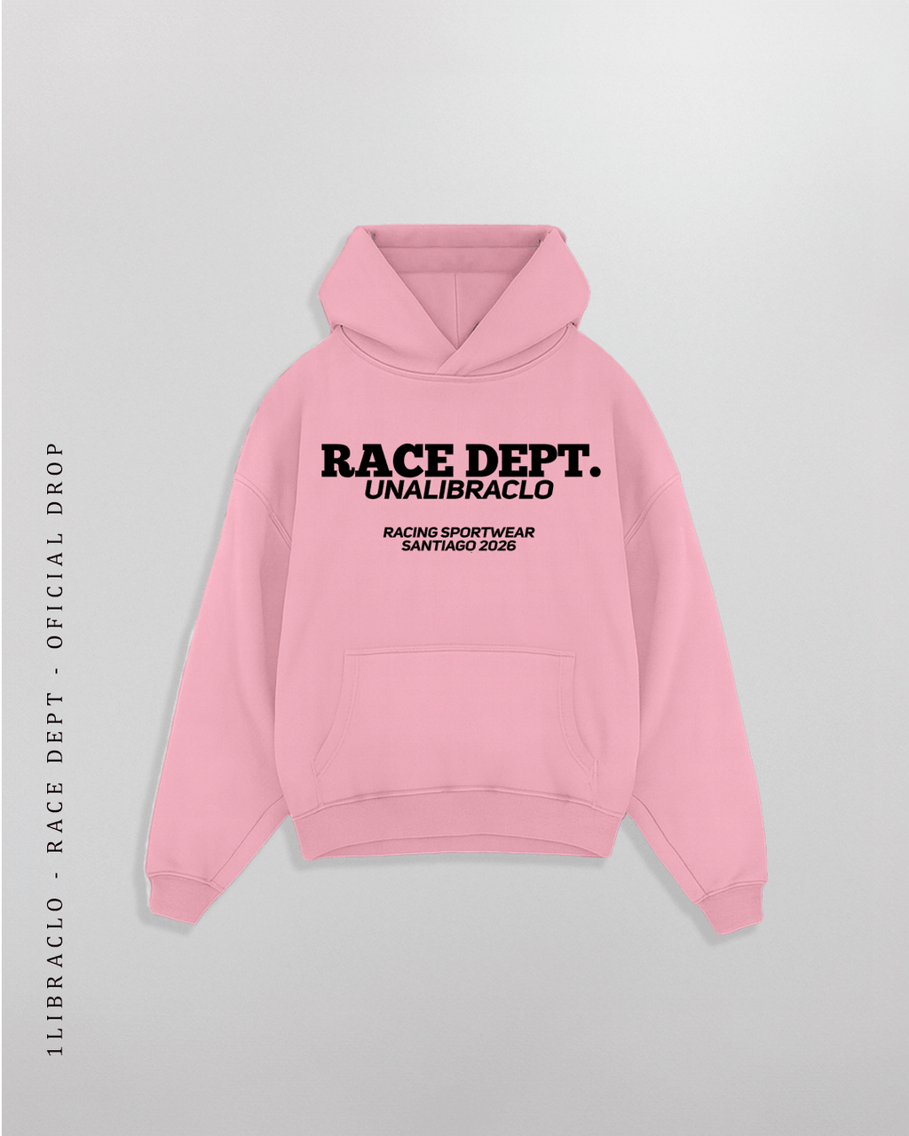 RACE DEPT. CLASIC FONT // OVERSIZED HOODIE