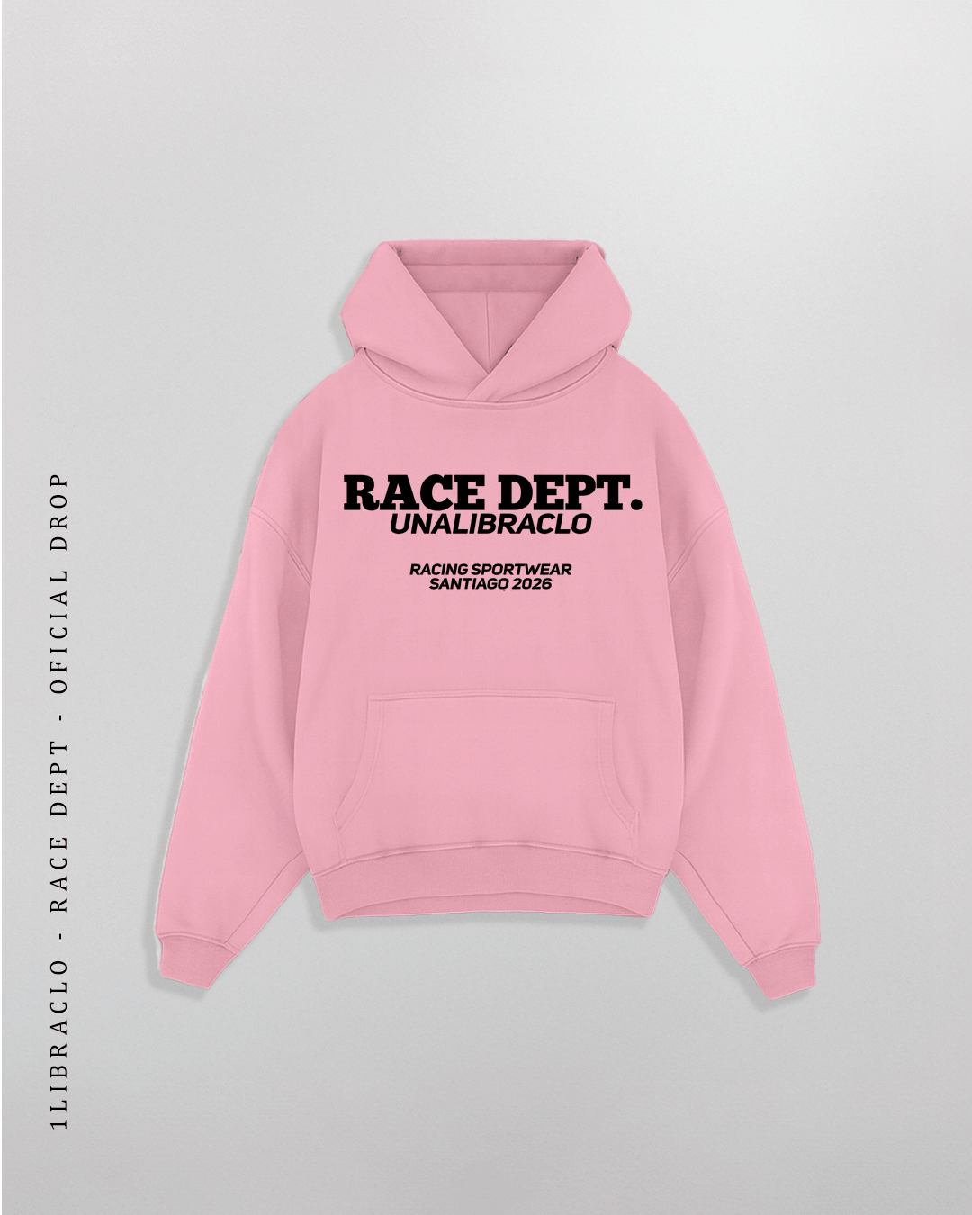 RACE DEPT. CLASIC FONT // OVERSIZED HOODIE