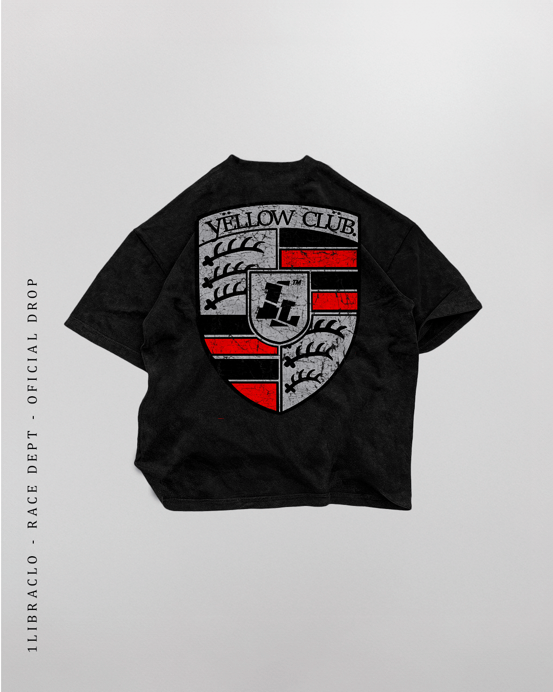 "PORSCHE LOGO" // POLERA OVERSIZED // VINTAGE LOOK