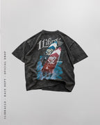"ALL IN RACING" // OVERSIZED TEES // ACID WASH