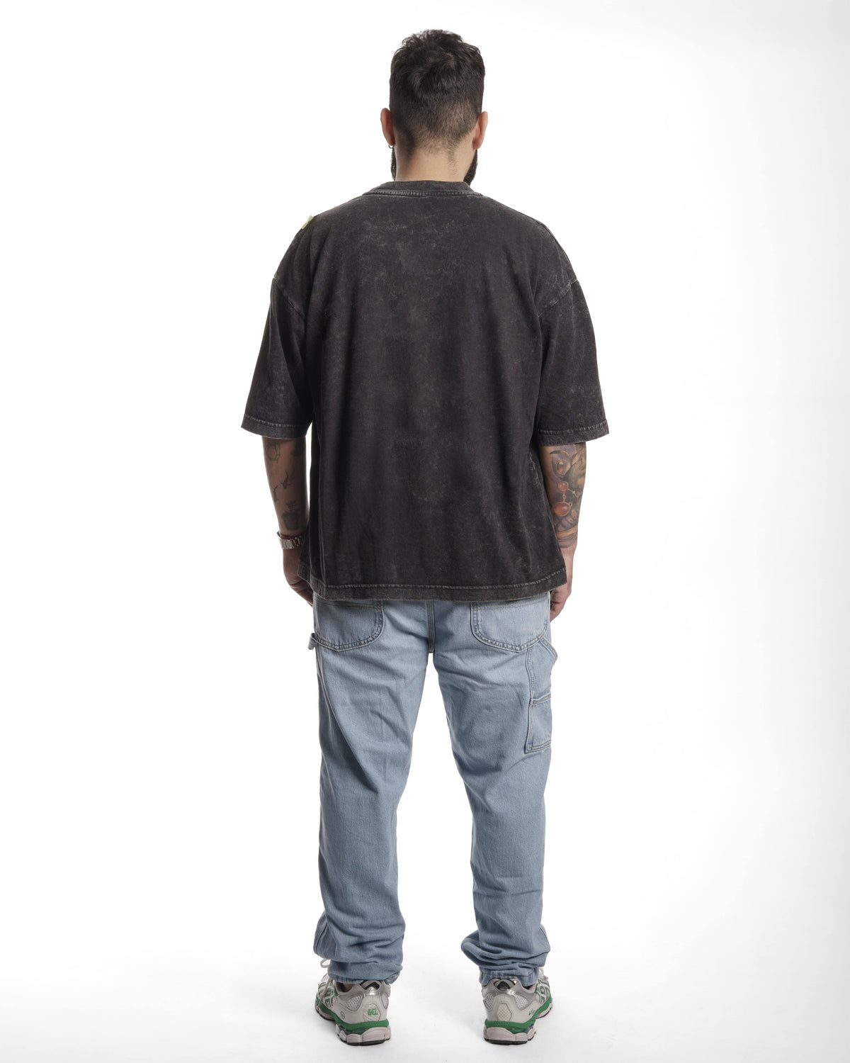 "MINI LOGO" // OVERSIZED TEES // ACIDWASH