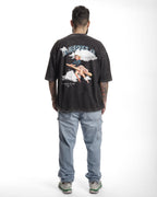"HIGH RIDE" // POLERA OVERSIZED// ACIDWASH