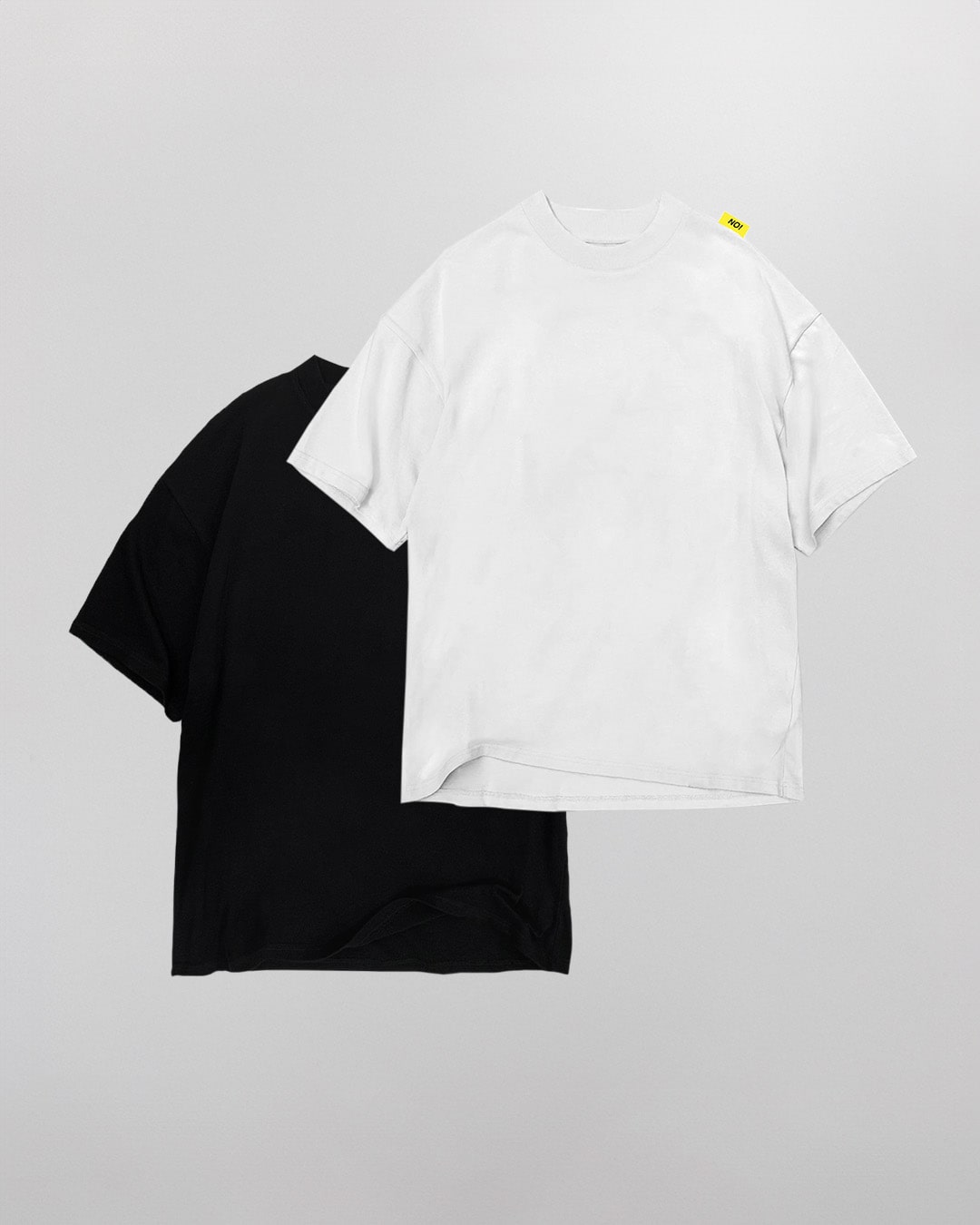 2PACK DE POLERAS LISAS OVERSIZED // 