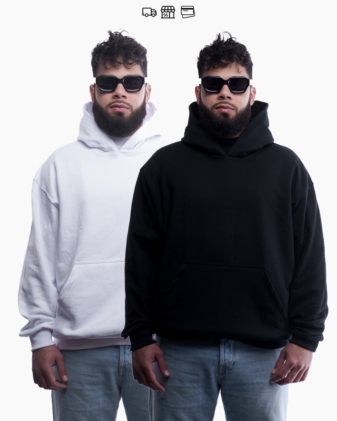 PACK BASICA//ESSENCIAL OVERSIZED HOODIE