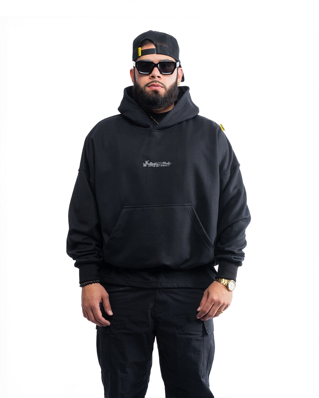 GORILA BLACK // BOXY HOODIE