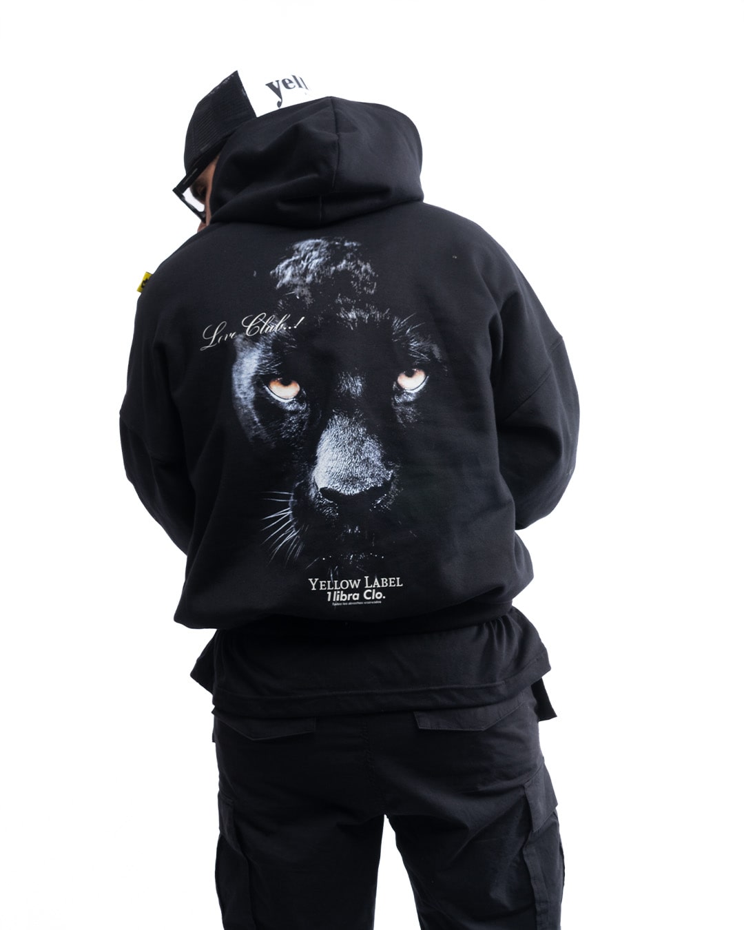 PANTERA BLACK // BOXY HOODIE