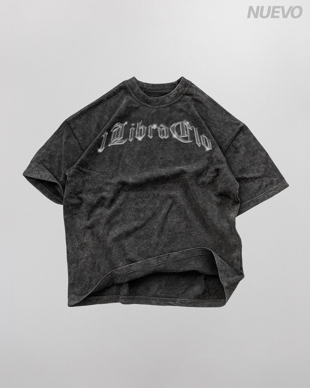 "METAL" // OVERSIZED TEES // ACID WASH