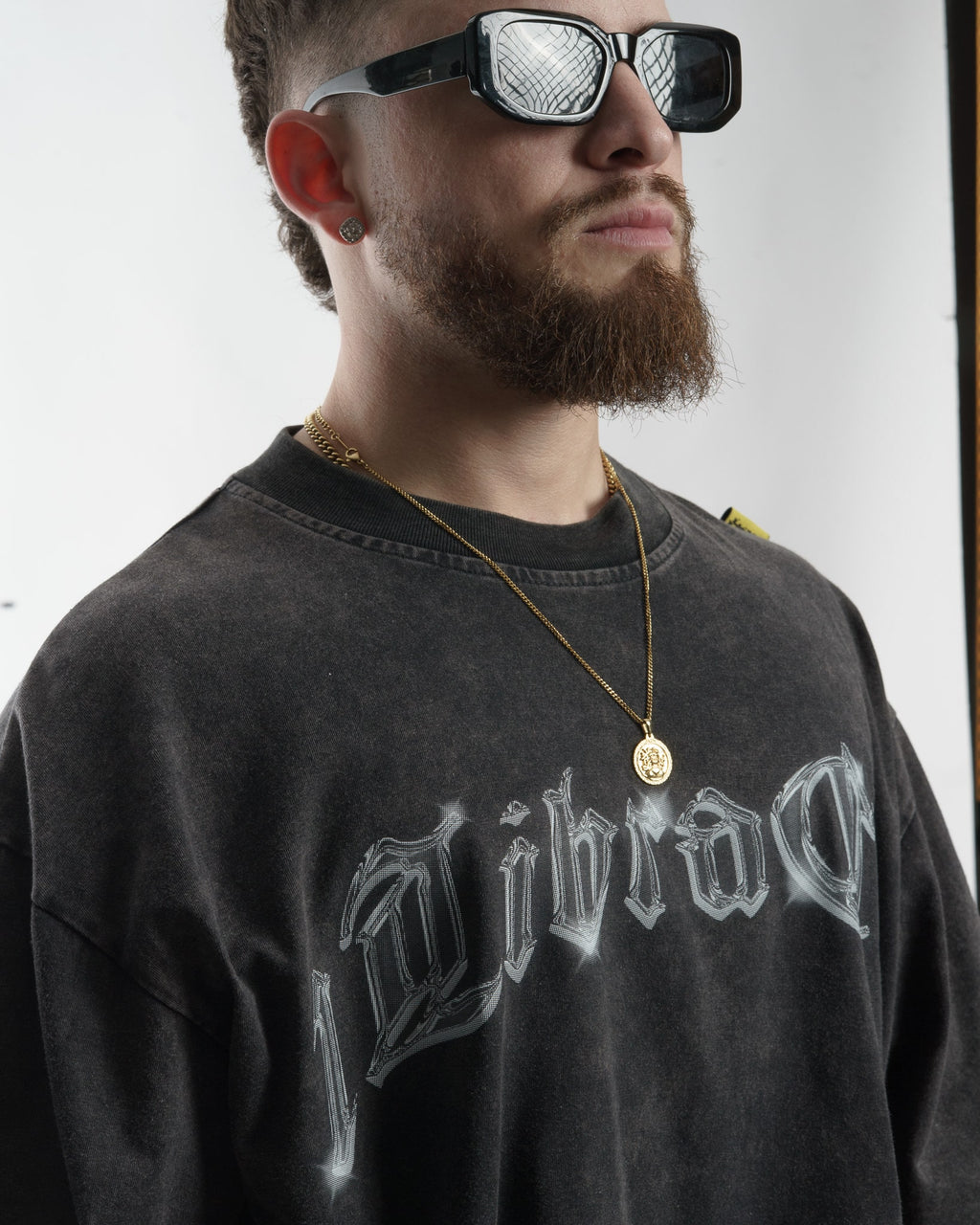 "METAL" // OVERSIZED TEES // ACID WASH