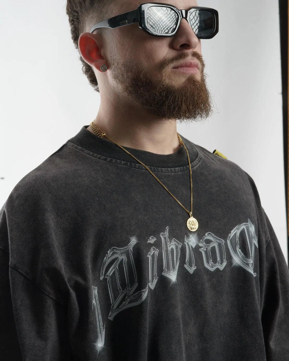 "METAL" // OVERSIZED TEES // ACID WASH