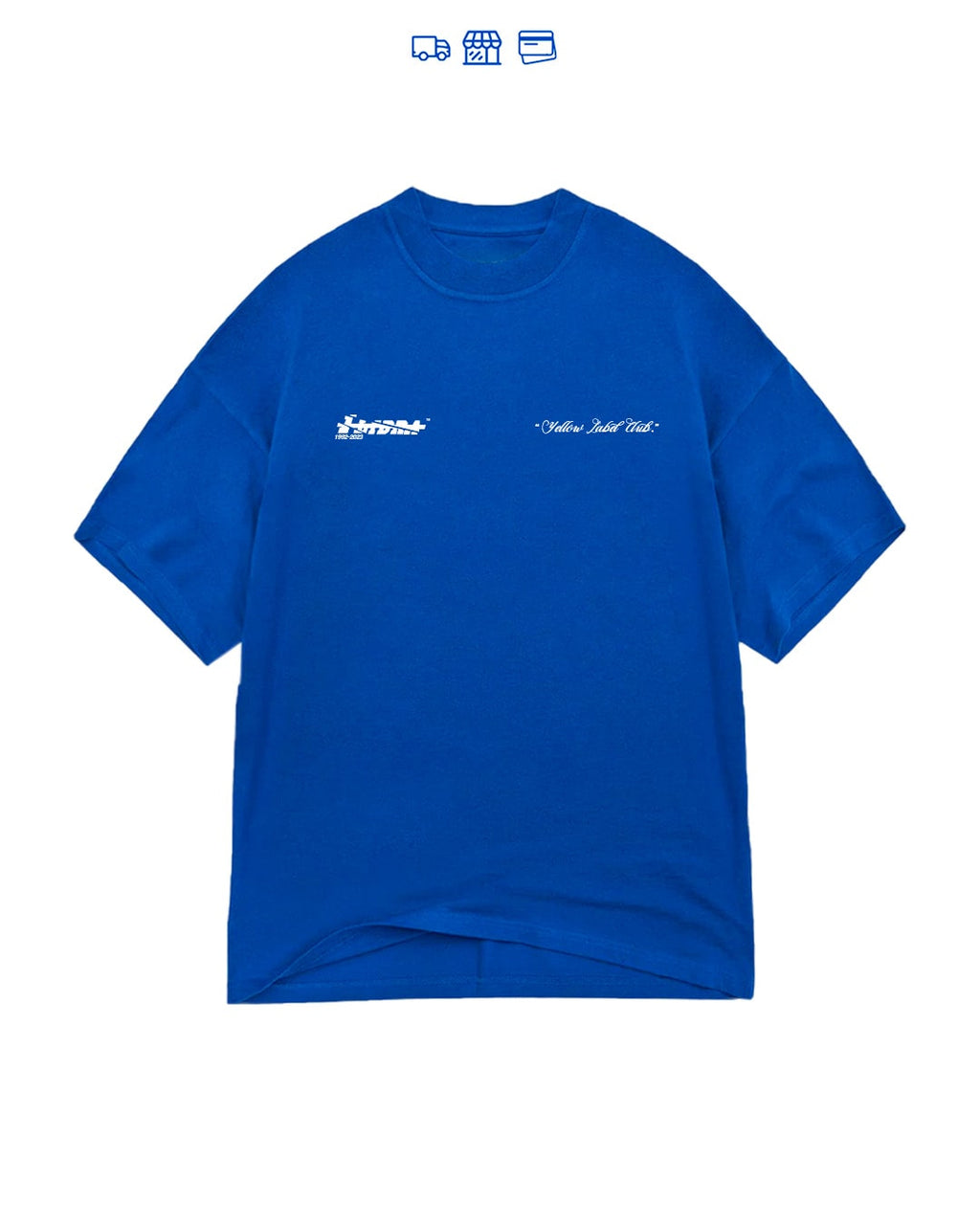 "YELLOW LABEL CLUB V2"//OVERSIZED TEES