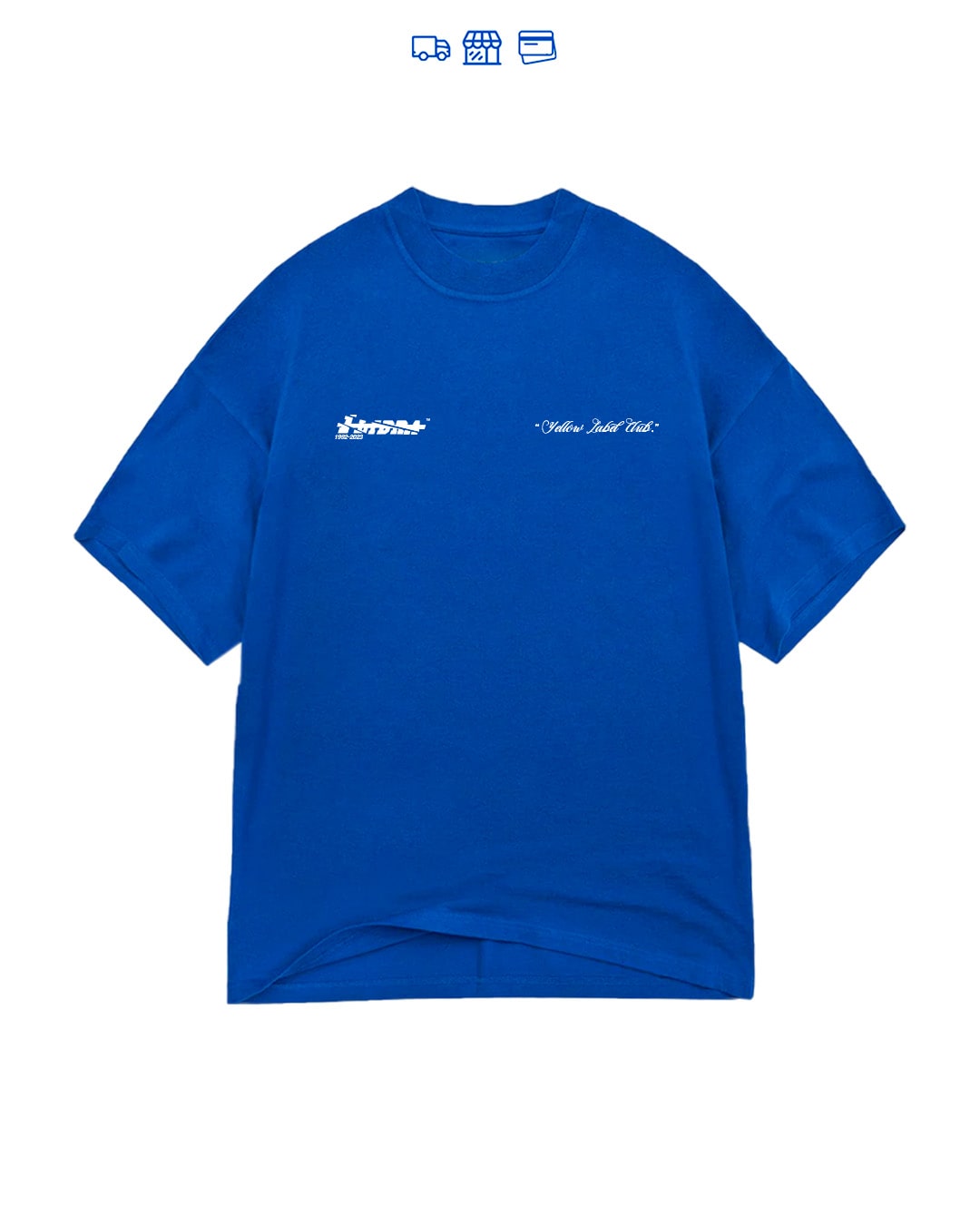 "YELLOW LABEL CLUB V2"//OVERSIZED TEES