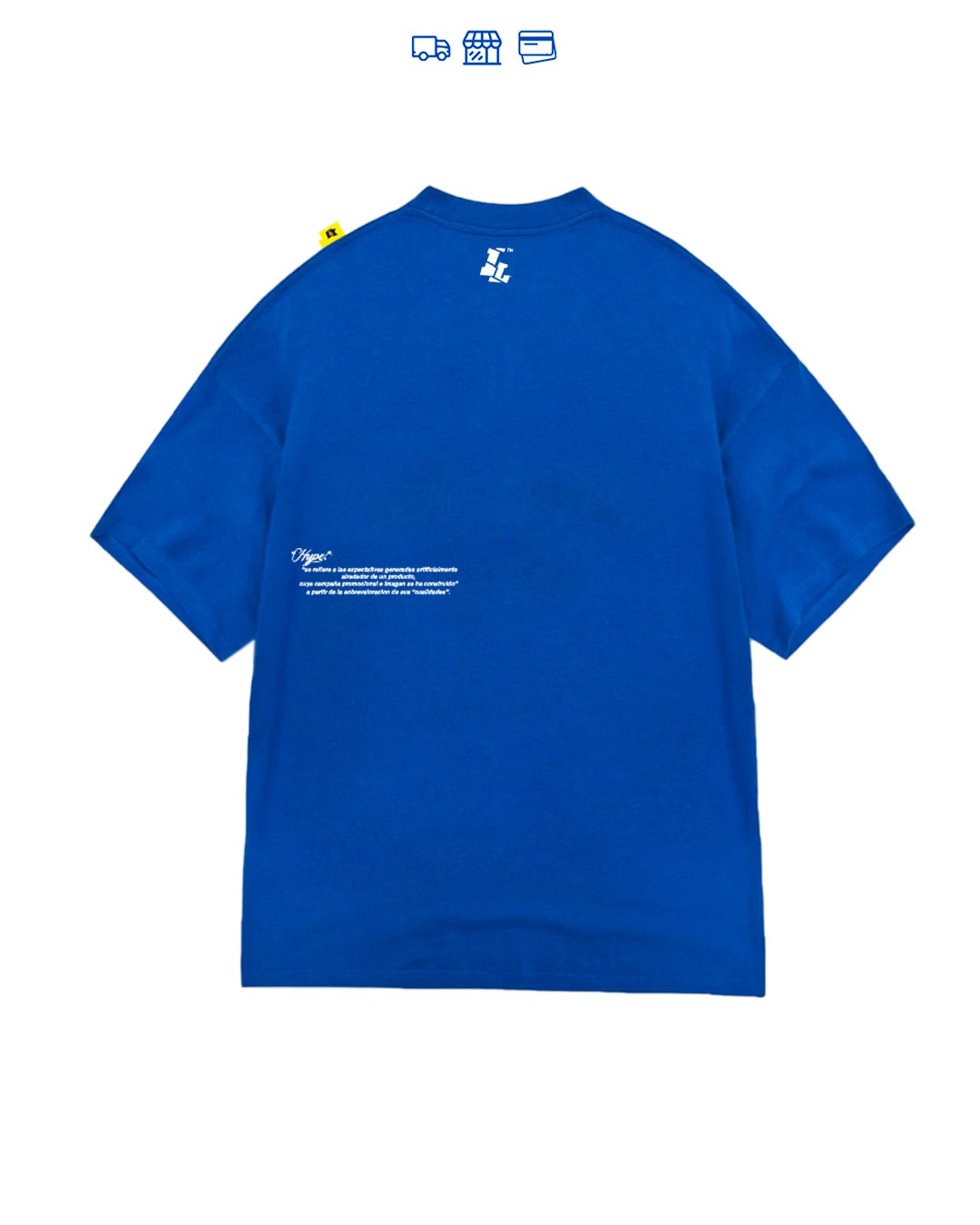 "YELLOW LABEL CLUB V2"//OVERSIZED TEES