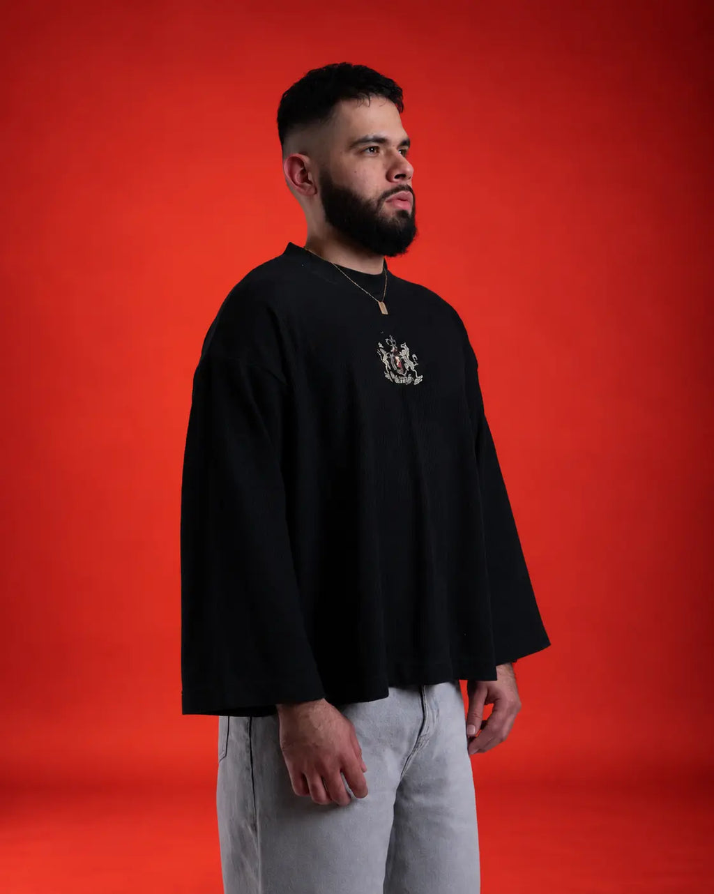 VINTAGE CLUB FLARE WAFFLE LS