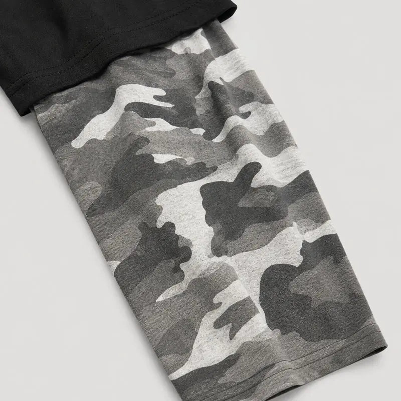 "MICRO TEX 01" // POLERA OVERSIZED DOUBLE SLEEVE