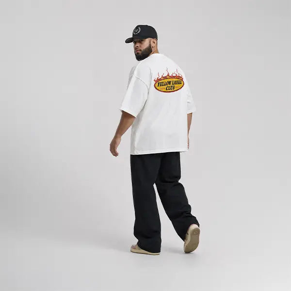 YELLOW LABEL FLAME TEE