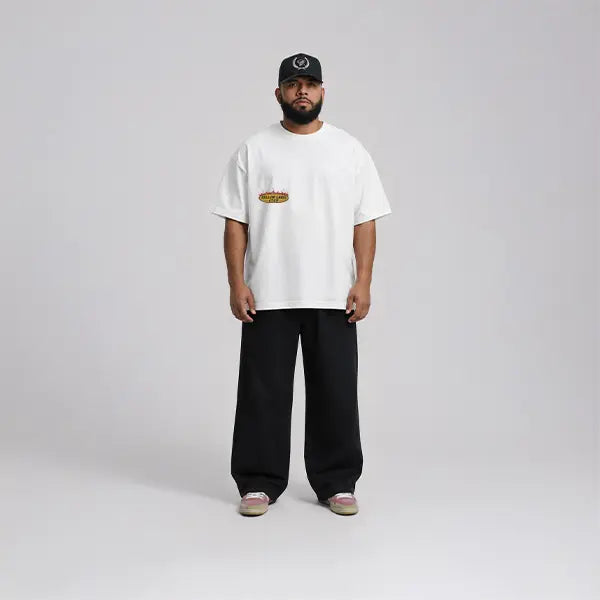 YELLOW LABEL FLAME TEE
