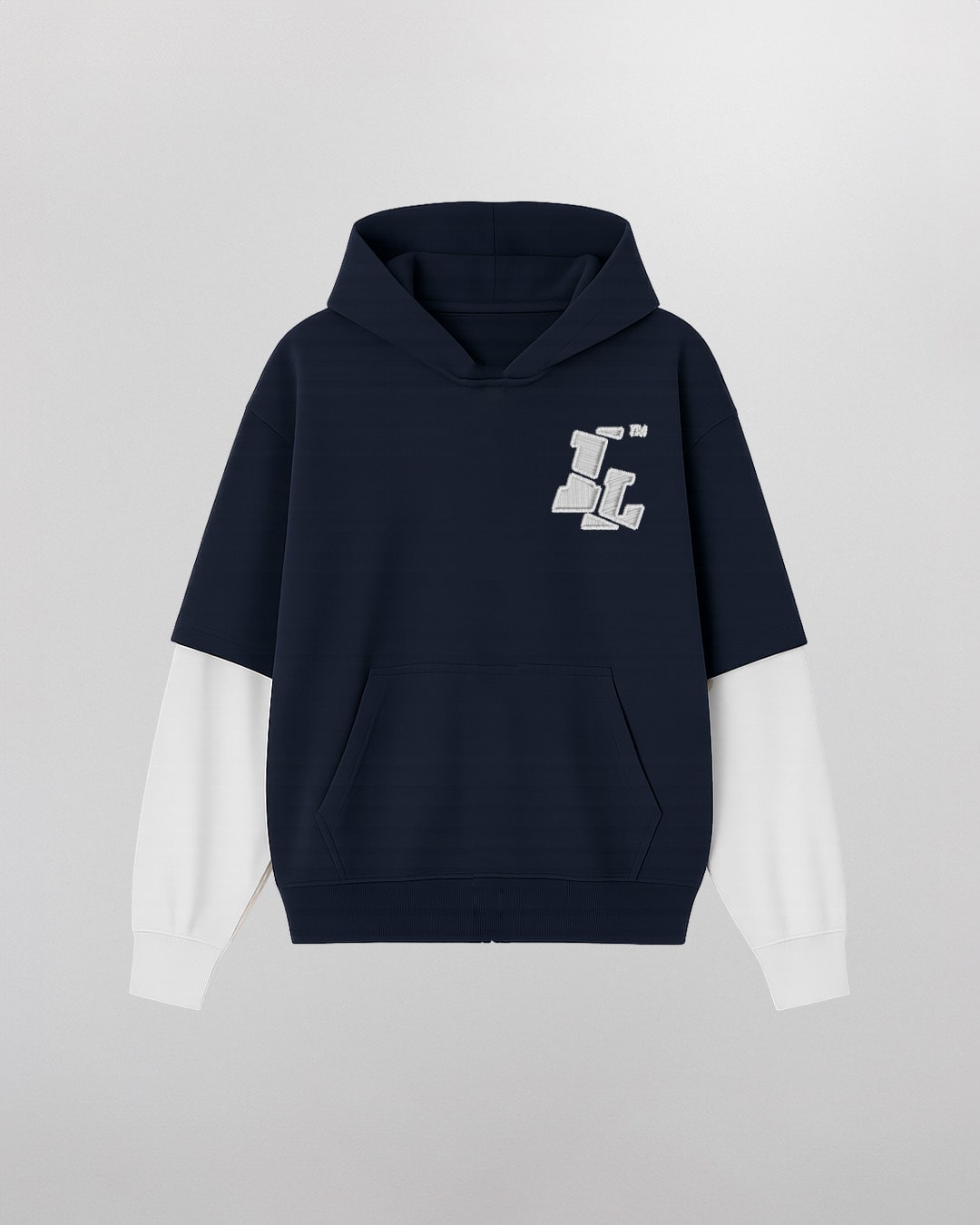 "1LB STITCH LOOK" // POLERON OVERSIZED DOUBLE SLEEVE