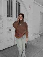 1LIBRACLO // HOODIE OVERSIZED // ACIDWASH