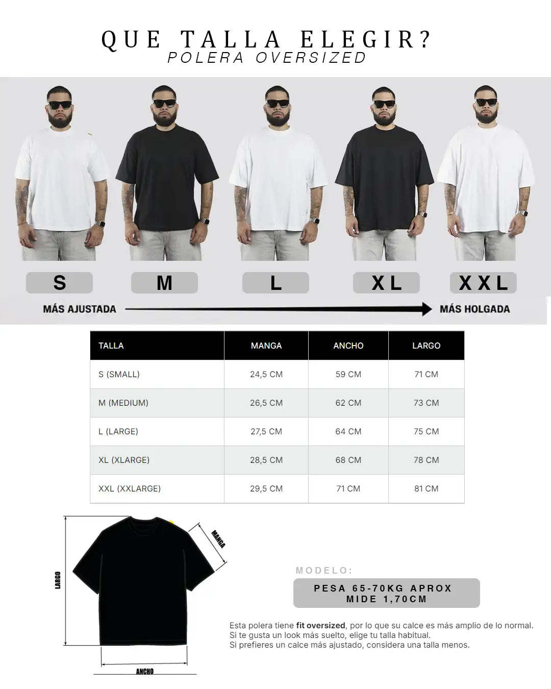 POLERA OVERSIZED BASIC MINI LOGO V2