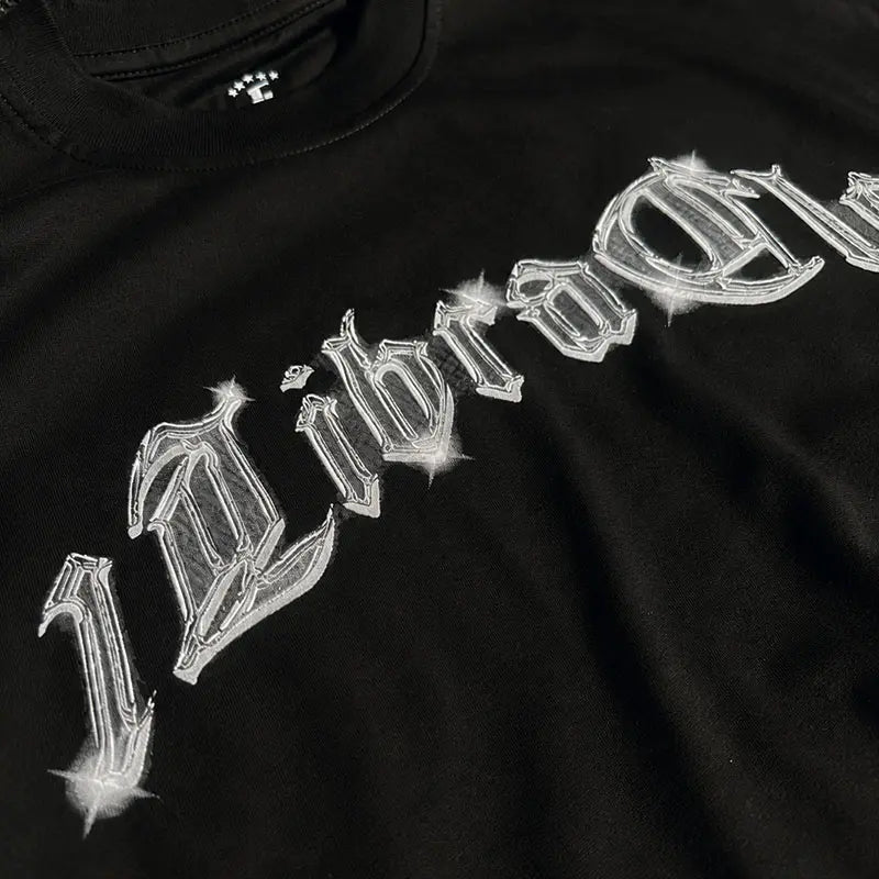 "METAL 01" // POLERA OVERSIZED DOUBLE SLEEVE