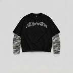 "METAL 01" // POLERA OVERSIZED DOUBLE SLEEVE