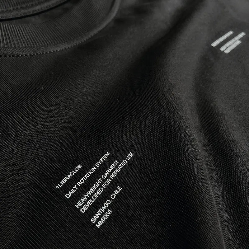 "MICRO TEX 01" // POLERA OVERSIZED DOUBLE SLEEVE