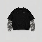 "MICRO TEX 01" // POLERA OVERSIZED DOUBLE SLEEVE