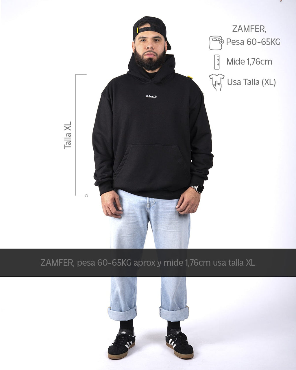 2Pack HOODIE + POLERA-OVERSIZED "LIPS"