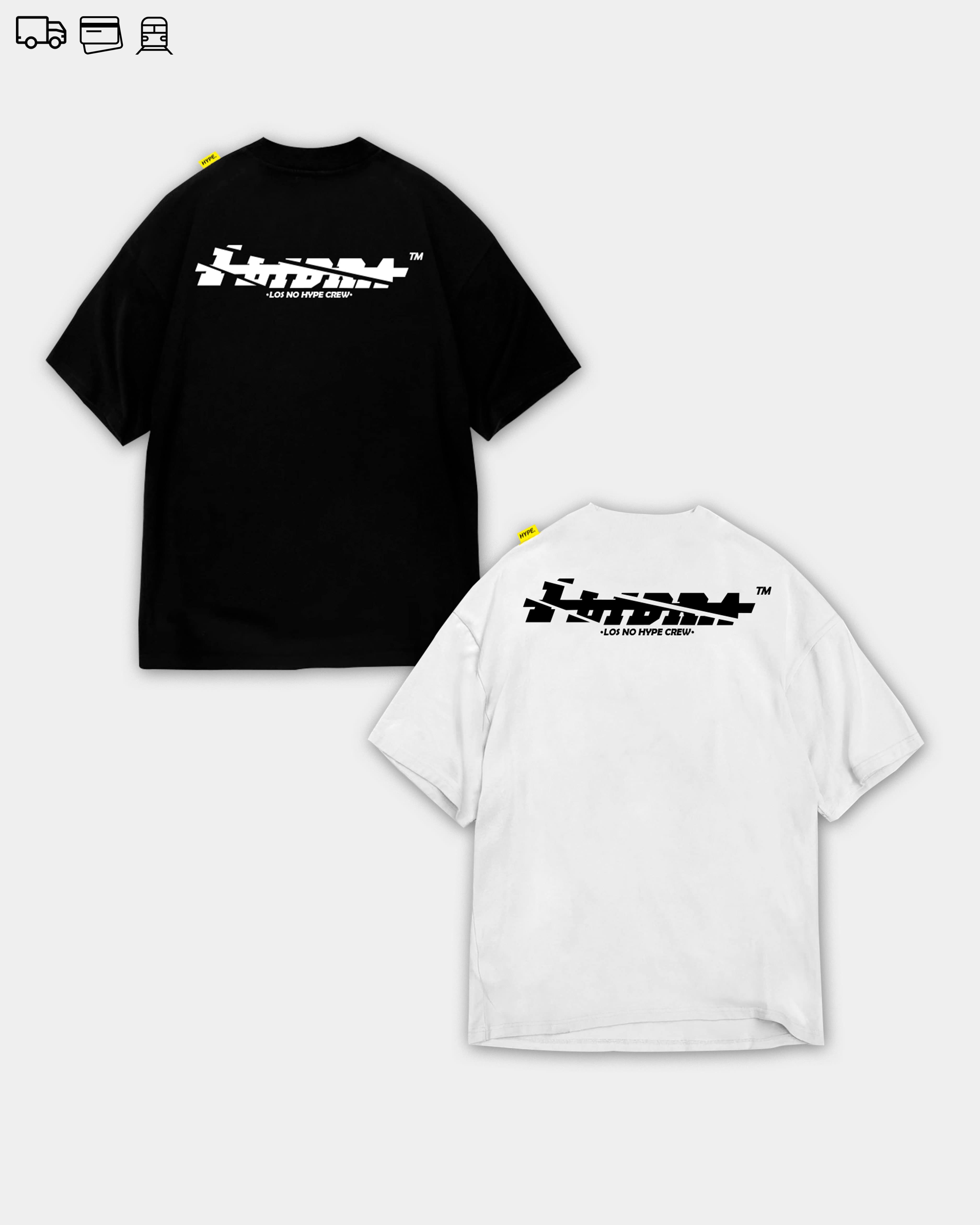 PACK DE POLERAS OVERSIZED // BIG LOGO ESSENCIAL